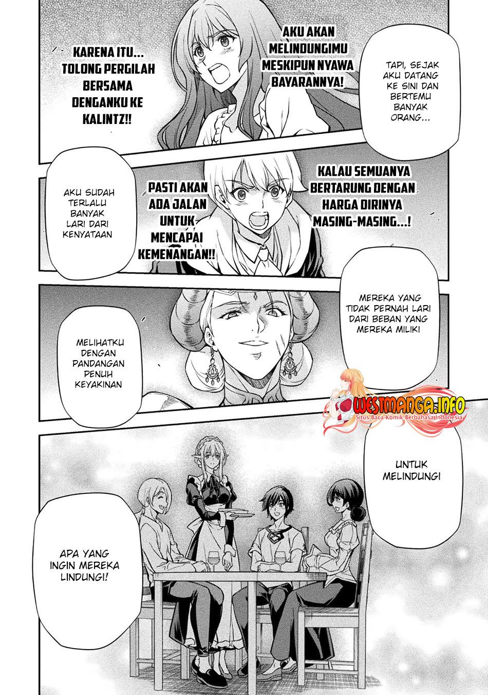 Drawing: Saikyou Mangaka wa Oekaki Skill de Isekai Musou Suru! Chapter 57 Bahasa Indonesia